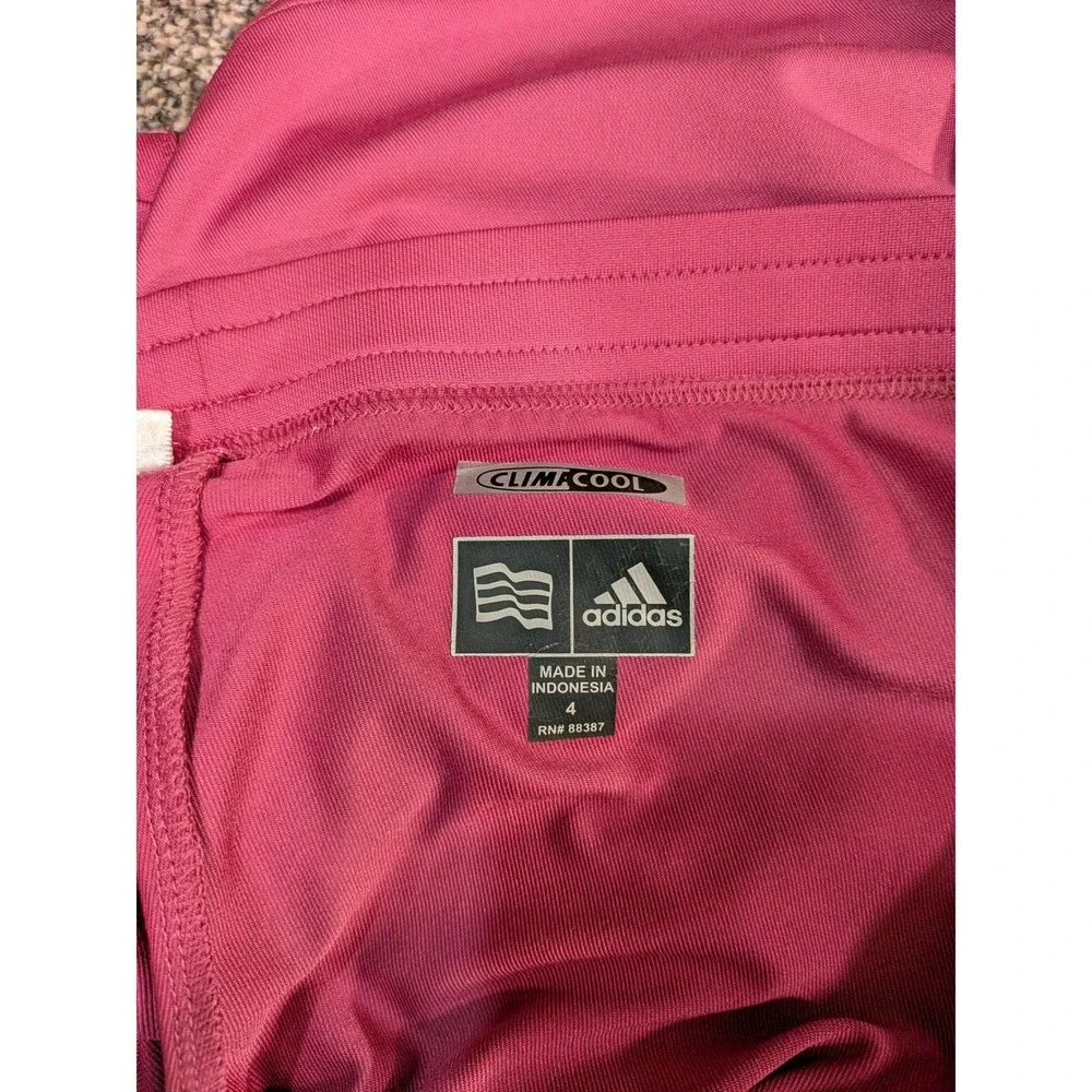 Adidas Climacool Womens Pink Golf Skort Athletic Tennis Skirt Size 4 - Picture 6 of 9
